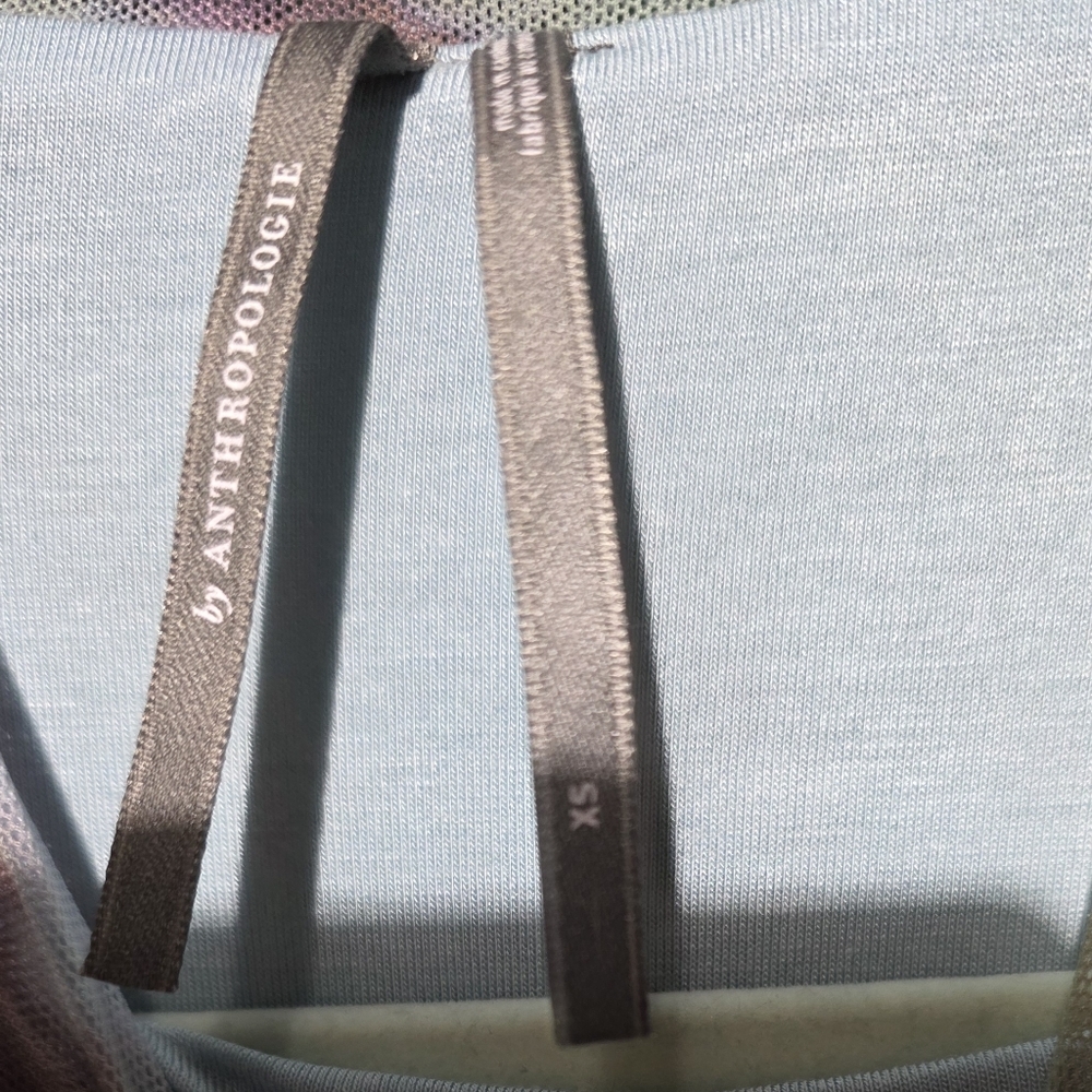 Anthropologie Printed Elegant Multicolor Long Sleeve Bodycon Dress XS PTP 19 - Picture 4 of 4